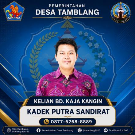 Kelian Banjar Dinas Kaja Kangin
